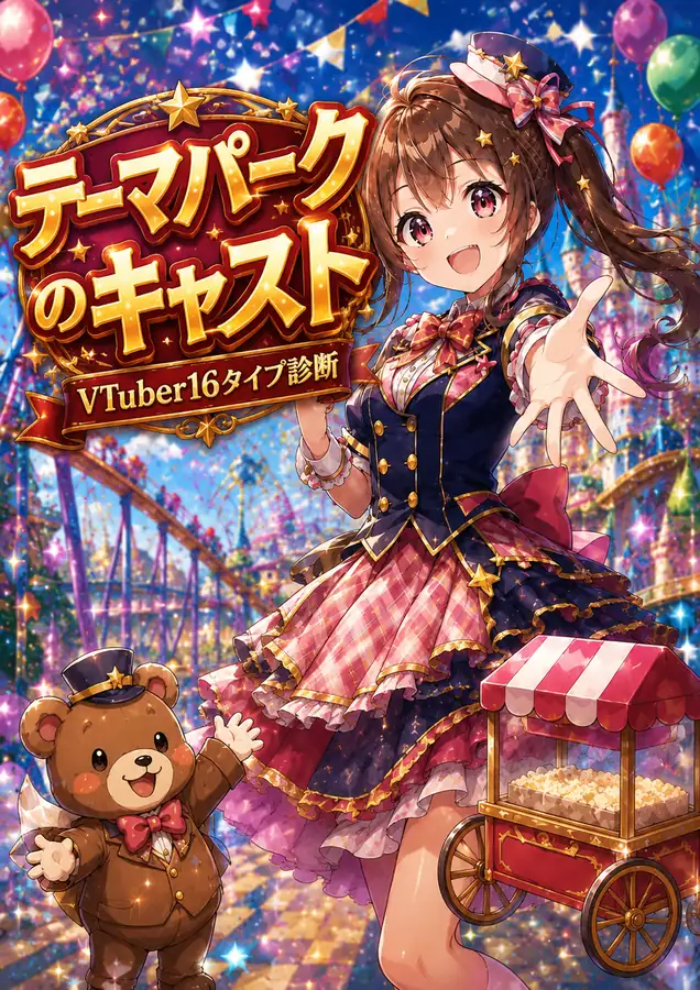 テーマパークのキャストのタイプ画像